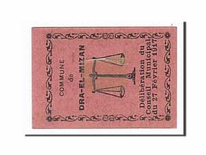 Algeria, Dra-El-Mizan, 10 Centimes, 1917-02-27 dos