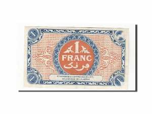 Algérie, Constantine, 1 Franc, 1922-03-10 dos
