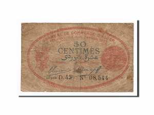 Algeria, Alger, 50 Centimes, 1923-01-31 face