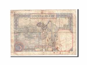 Algeria, 5 Francs, 1941 dos