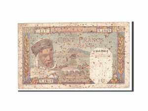 Algeria, 100 Francs,  1945-05-23 face