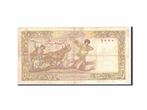 Algeria, 1000 Francs,1949-11-28 dos