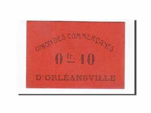 Algérie, 10 Centimes, Orléansville face