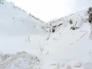 Neige de février 2012 à Bouzelatène