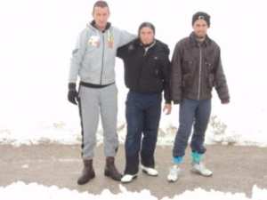 Neige de février 2012 à Bouzelatène