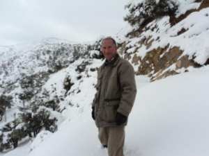 Neige de février 2012 à Bouzelatène