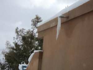 Neige de février 2012 à Bouzelatène