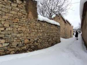Neige de février 2012 à Bouzelatène