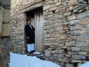 Neige de février 2012 à Bouzelatène