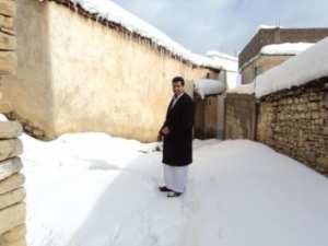 Neige de février 2012 à Bouzelatène