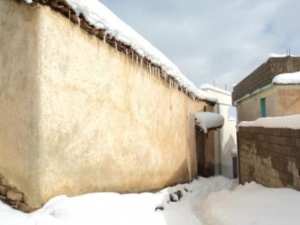 Neige de février 2012 à Bouzelatène