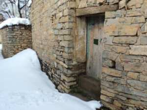 Neige de février 2012 à Bouzelatène