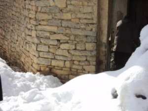 Neige de février 2012 à Bouzelatène