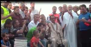 Ambiance de fête à Bouzelatène