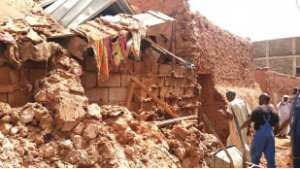 Intempéries à In Salah:  Maisons effondrées et une dizaine de familles sinistrées