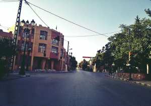 Rue de la mairie principale ( Geryville ) El bayadh centre ville