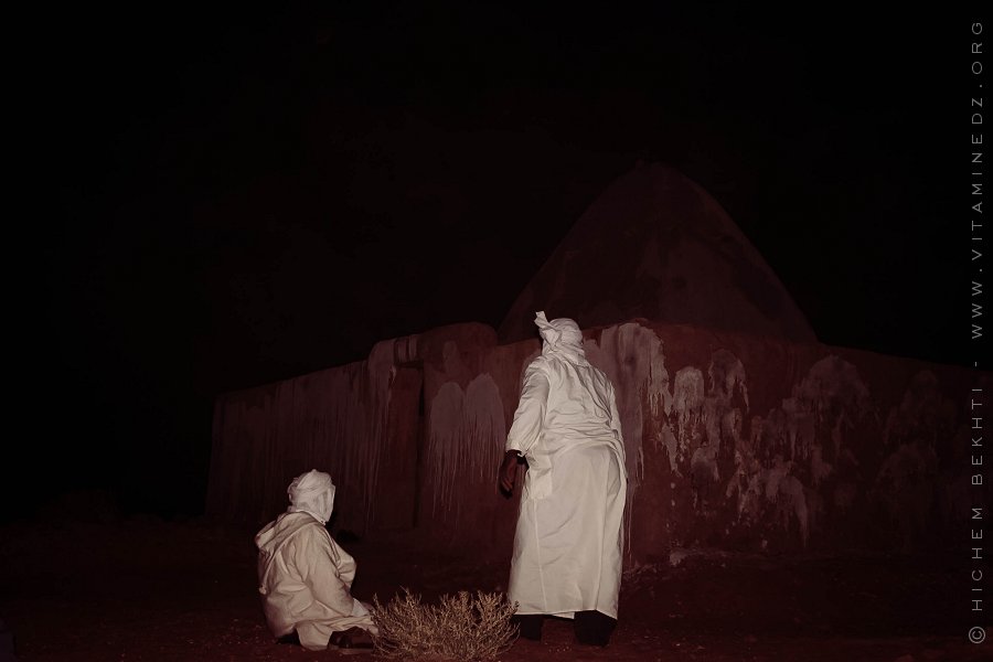 Tombeau Sidi Cherif Massine, près de Timimoun le jour de l'Achoura