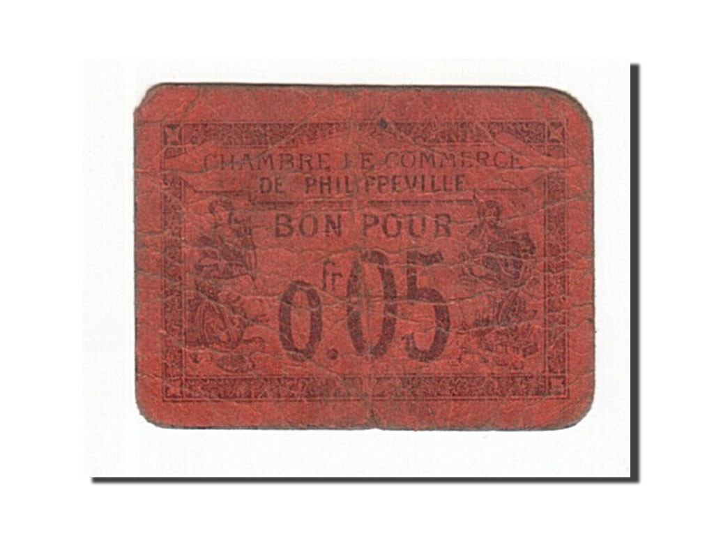 Algeria, Philippeville, 5 Centimes, 1915, 1915-10-07 face