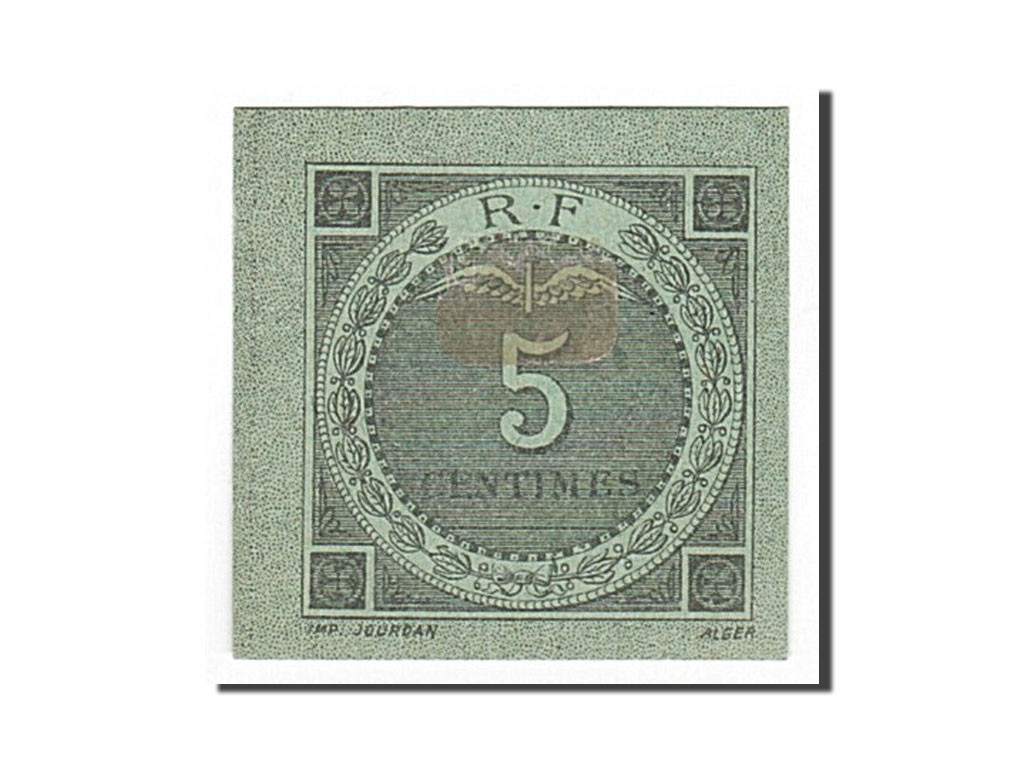 Algeria, Bougie Setif, 5 Centimes, 1916 face