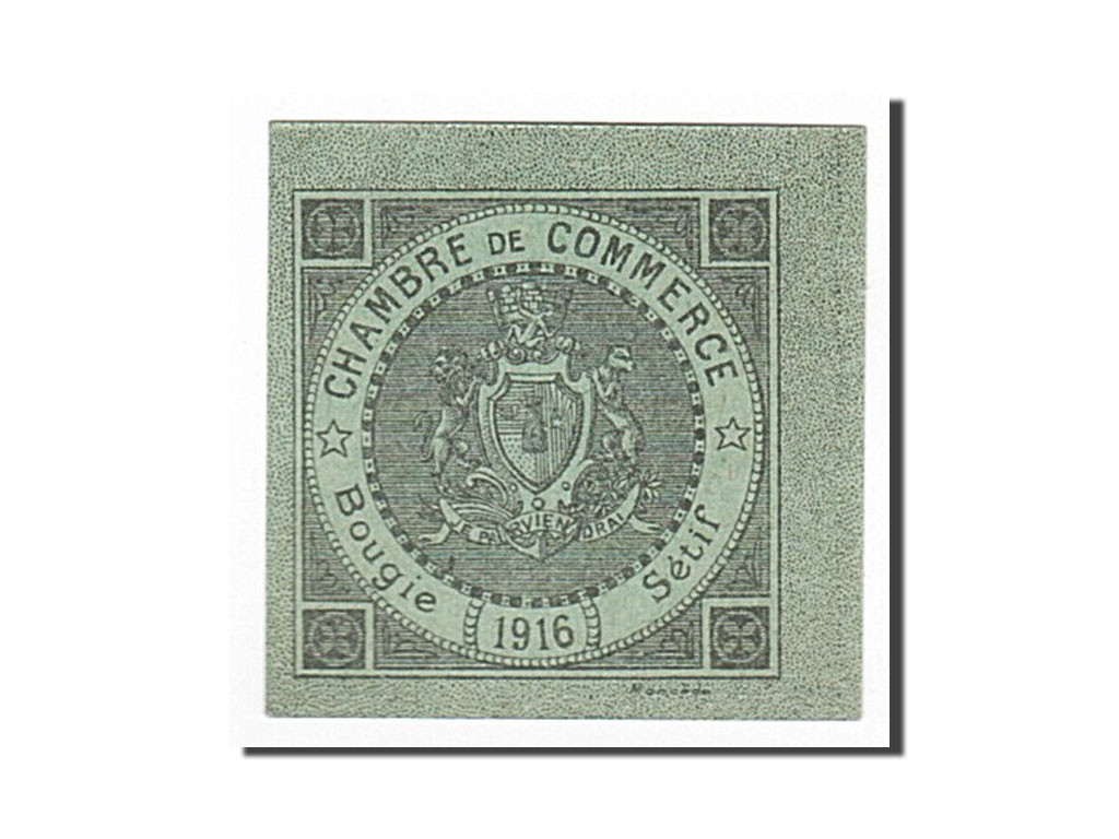 Algeria, Bougie Setif, 5 Centimes, 1916 dos