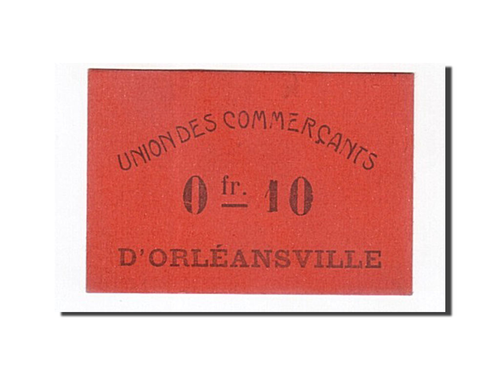 Algérie, 10 Centimes, Orléansville face
