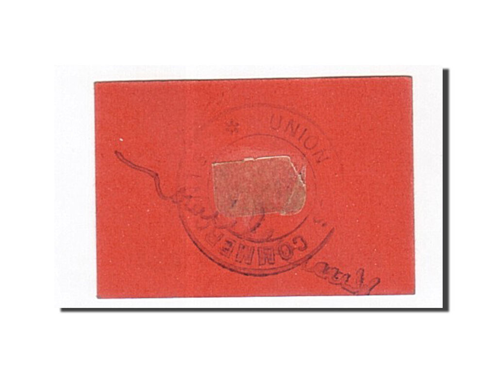 Algérie, 10 Centimes, Orléansville dos