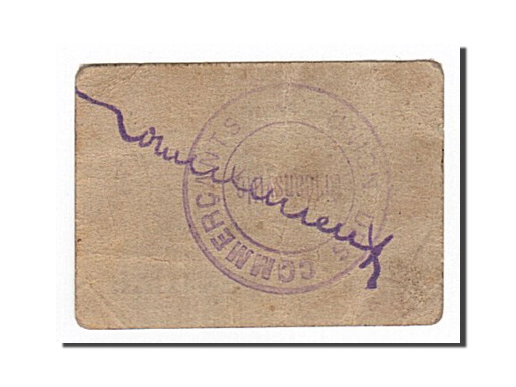 Algeria, Orleansville, 5 Centimes dos