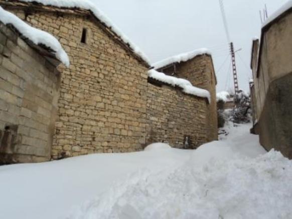 Neige de février 2012 à Bouzelatène