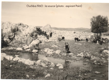 Tlemcen - Ouchba 1960 la source