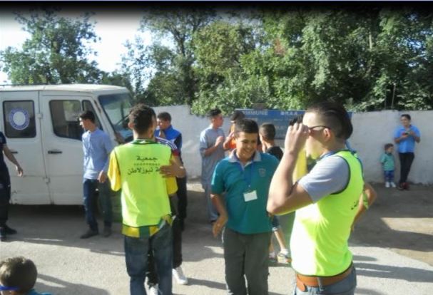 Ambiance de fête à Bouzelatène