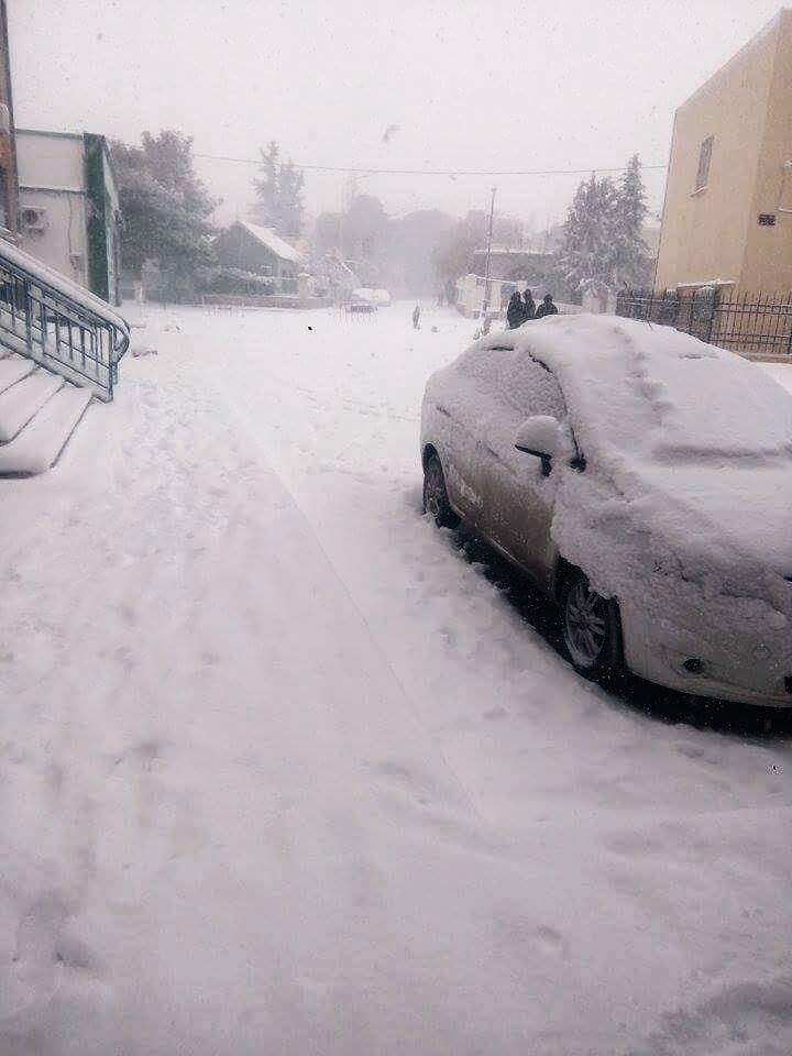 jour de neige , Cité administrative ( Geryville ) El bayadh centre ville