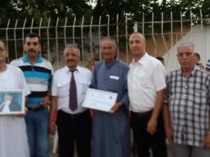 تكريم الحكم الفيديراليحاج بن داني عدة