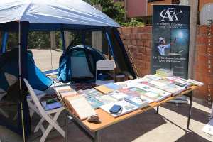 Expo-Vente de livres de la boutique en ligne A Compte d'Auteur participant au Raconte-Arts 2017 (Ath Ouabane) du 24 au 31 juillet 2017