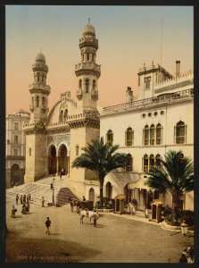 La mosquée Ketchaoua (Photos d'Alger entre 1890 et 1899)