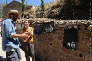 Expo photomarathon 2016 au Festival international raconte-arts (14e édition à Aït Ouabane)