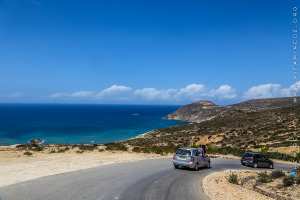 Vers la plage de sbi3et les estivants affluent de toute part ...