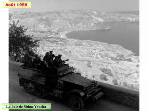 Août 1956La baie de Sidna-Youcha