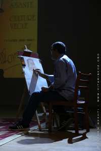 Peintre au forum sur Mouloud Mammeri et son apport à la révolution samedi à Tlemcen