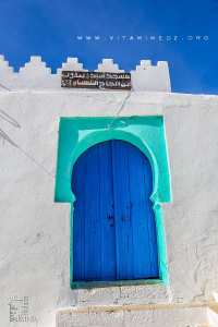 Porte de la Mosquée de Sidi Yacoub bnou el Hadj el Tlemçani à Oulhaça