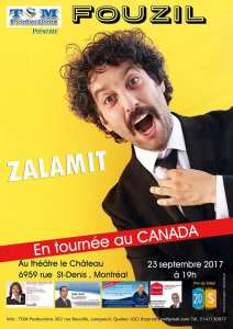 L’humoriste Fodil Assoul en tournée au Canada