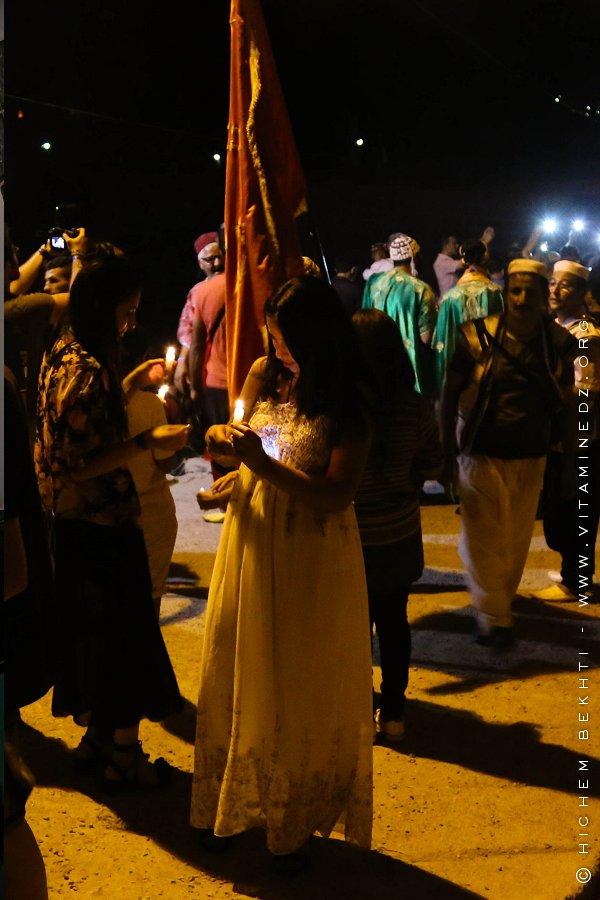 Déambulation nocturne aux bougies - Festival international raconte-arts La 14e édition à Aït Ouabane
