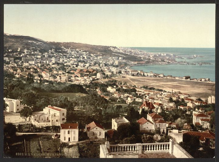 Vue générale de Mustapha, Alger (Alger entre 1890 et 1899)