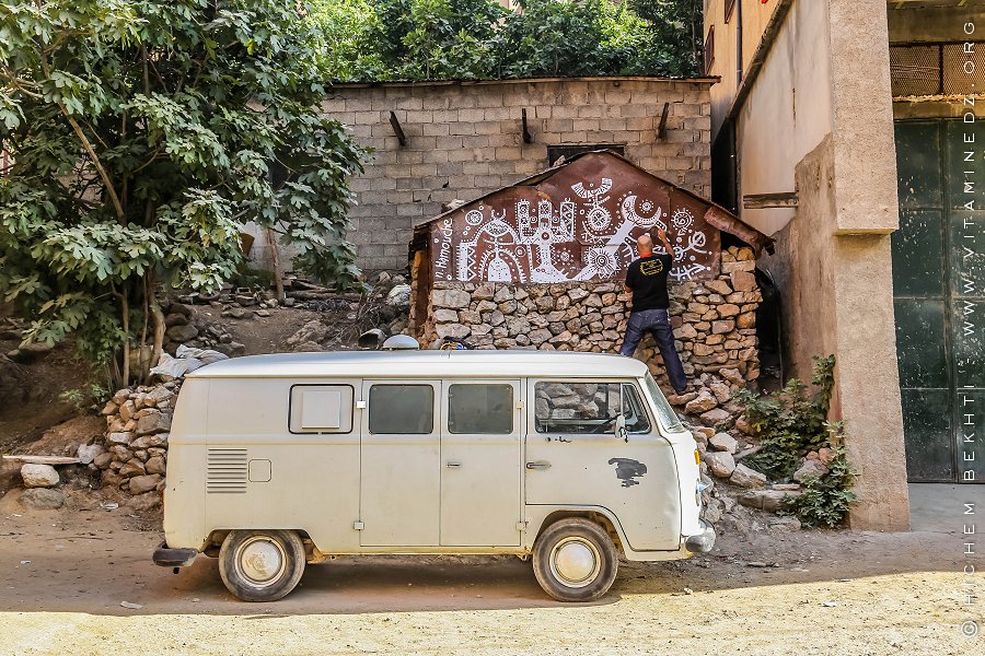 Noureddine Hammouche au Festival international raconte-arts La 14e édition à Aït Ouabane