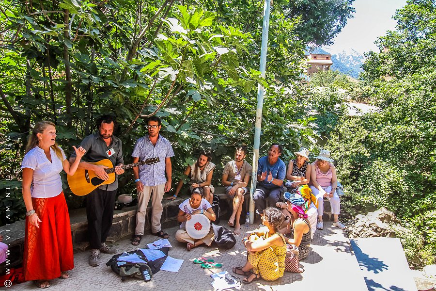 Chants italiens à Tala au Festival international raconte-arts La 14e édition à Aït Ouabane
