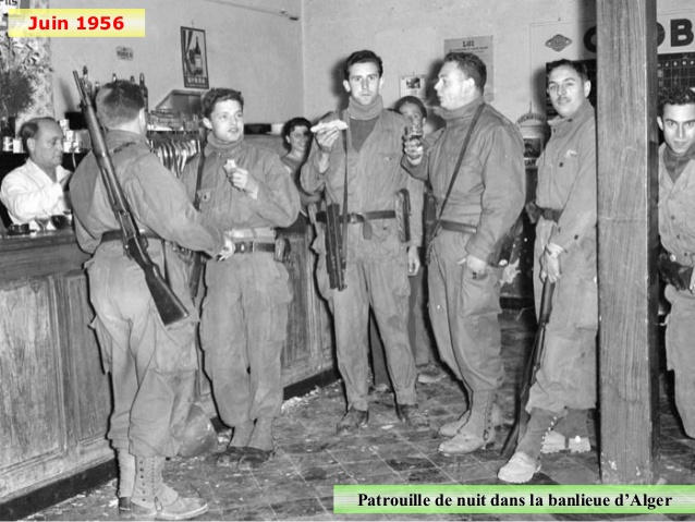 Juin 1956 Patrouille de nuit dans la banlieue d’Alger