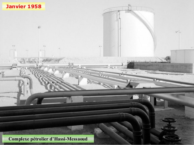 Janvier 1958 Complexe pétrolier d’Hassi-Messaoud