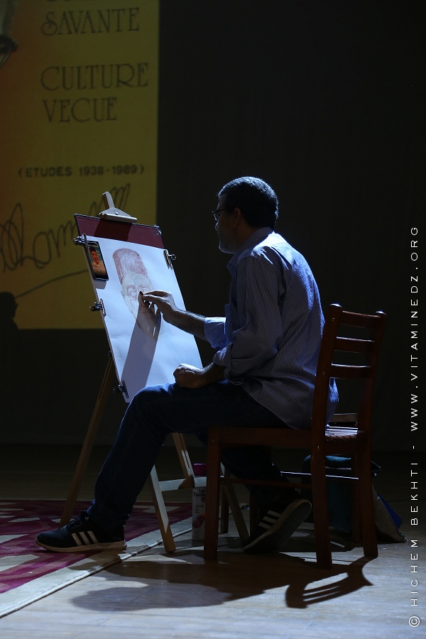 Peintre au forum sur Mouloud Mammeri et son apport à la révolution samedi à Tlemcen