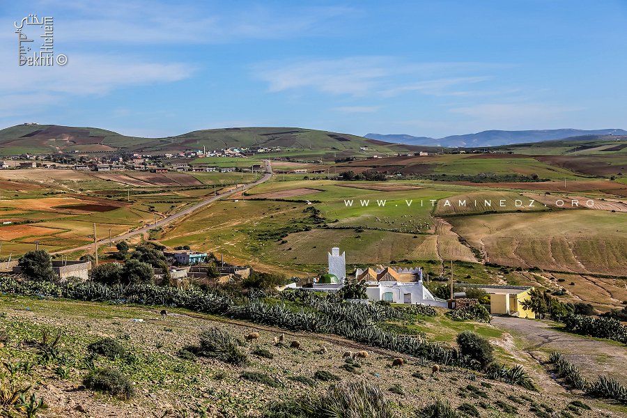 Petit village abritant la Mosquée de Sidi Yacoub bnou el Hadj el Tlemçani à Oulhaça