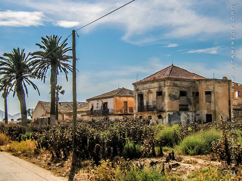 Lieux abandonnés près de Oued El Maleh de la période coloniale