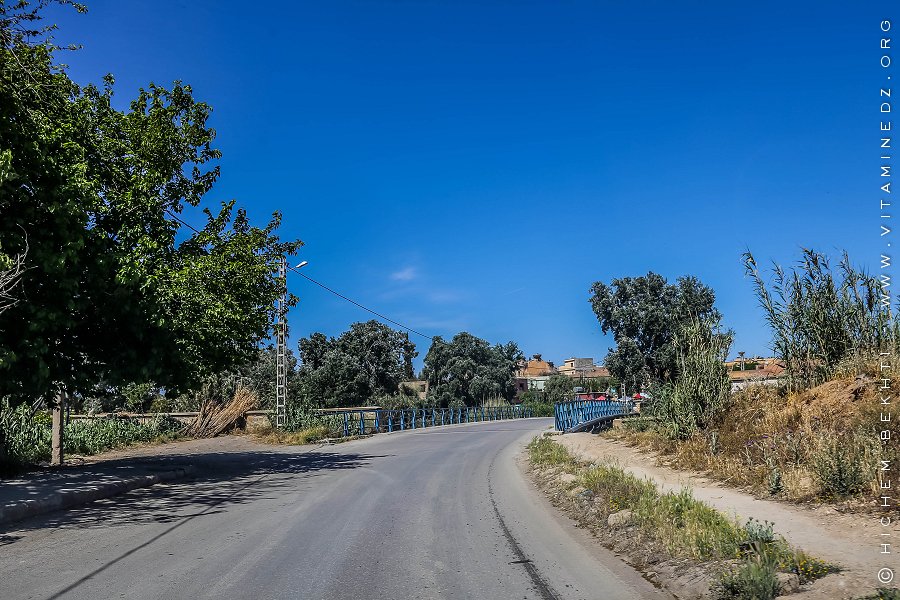 Pont à l'entrée de Boukhanefis